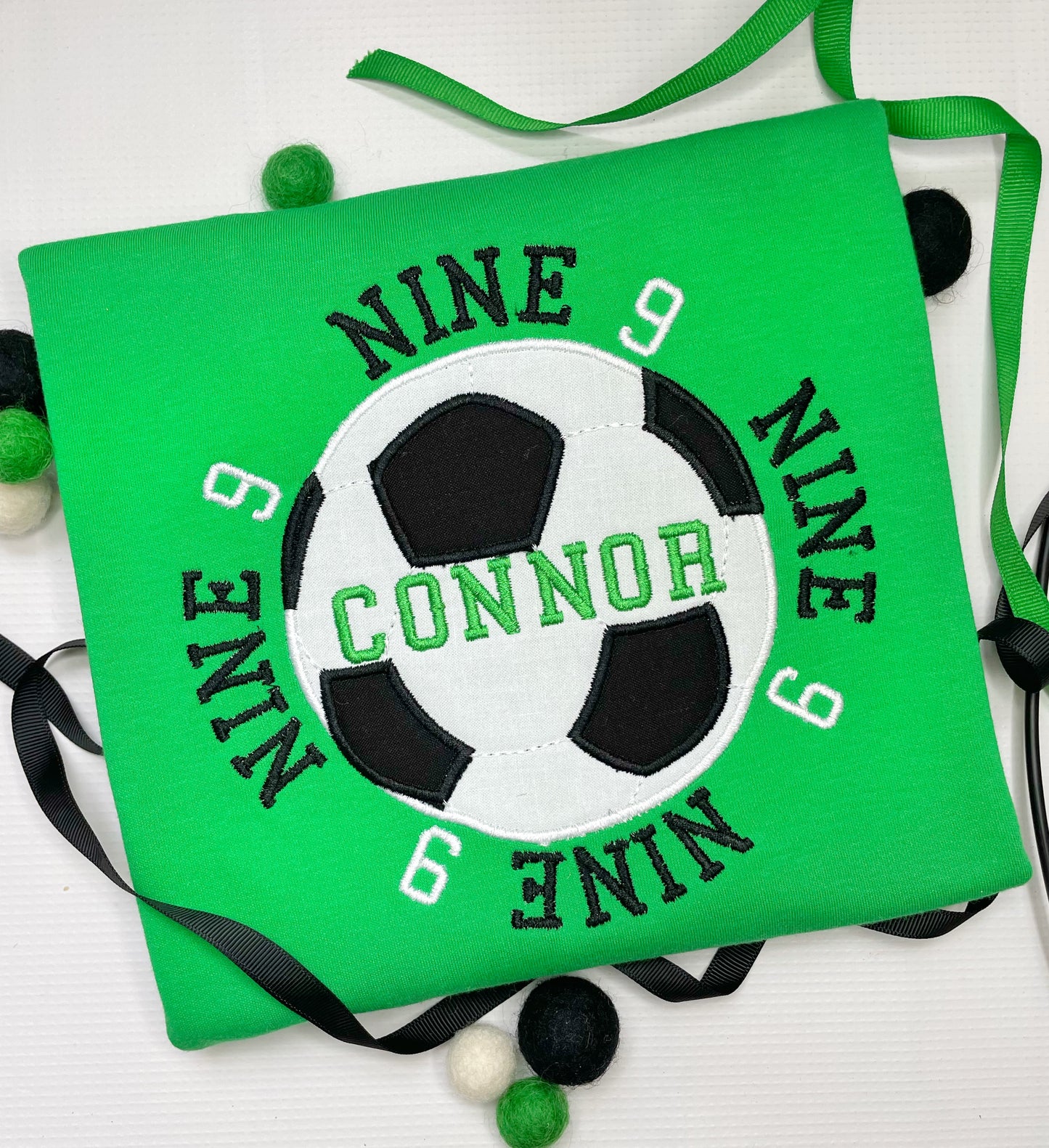 Soccer Design Birthday Shirt