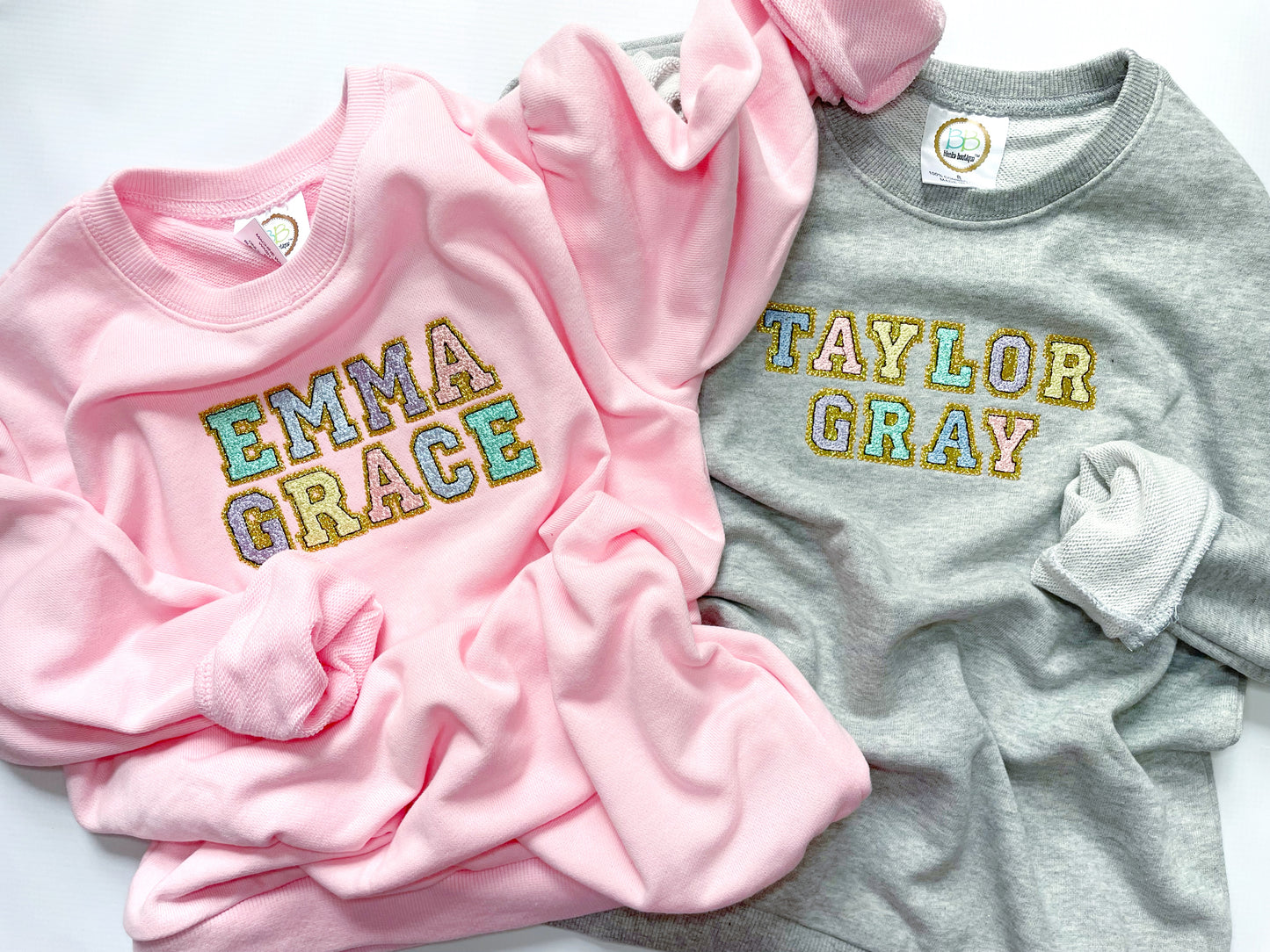Custom Embroidered GIrl's Sweatshirts