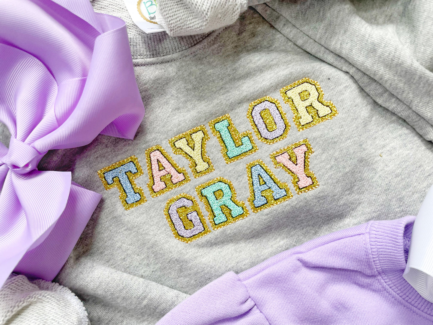 Custom Embroidered GIrl's Sweatshirts