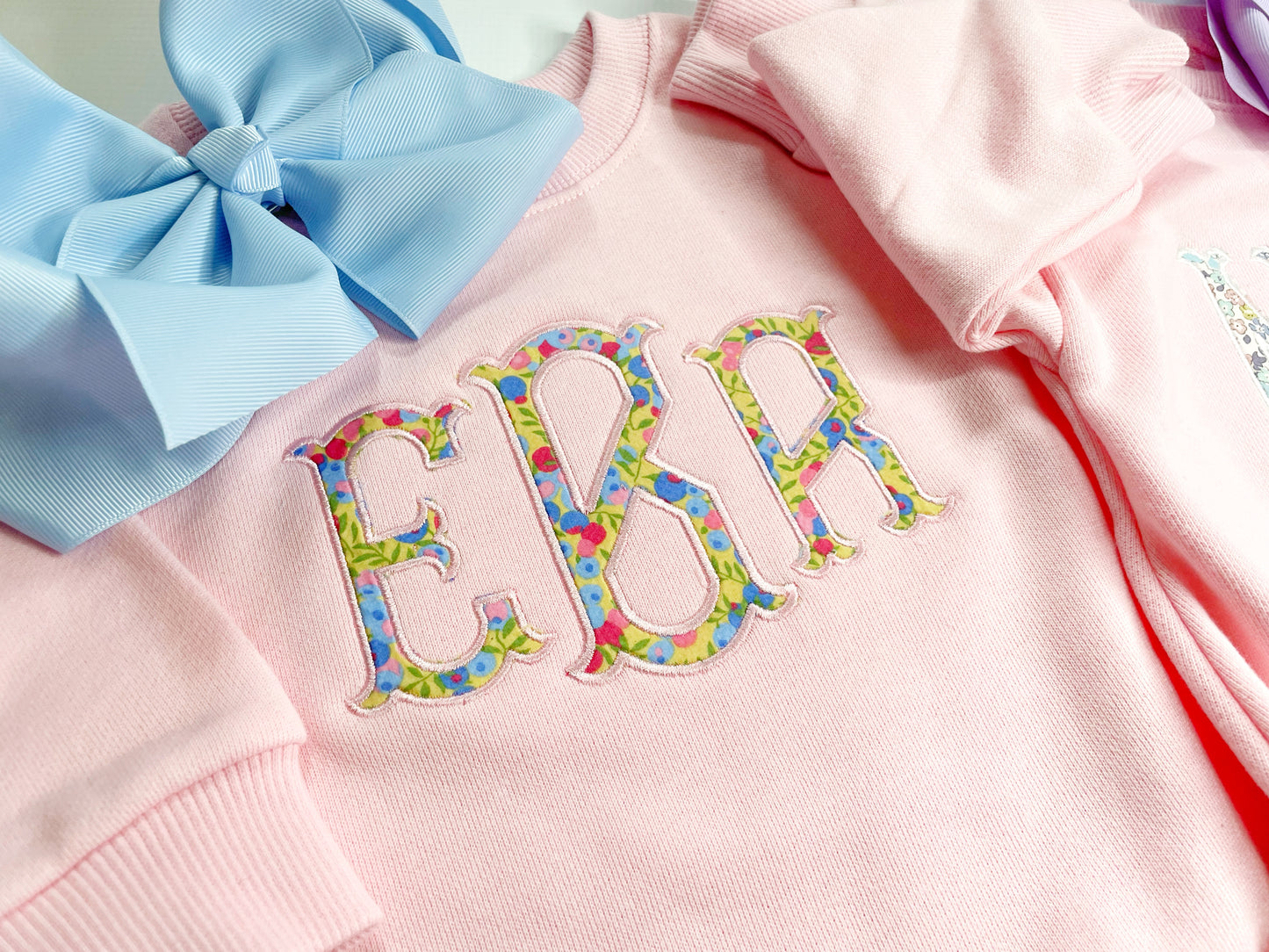Custom Embroidered GIrl's Sweatshirts