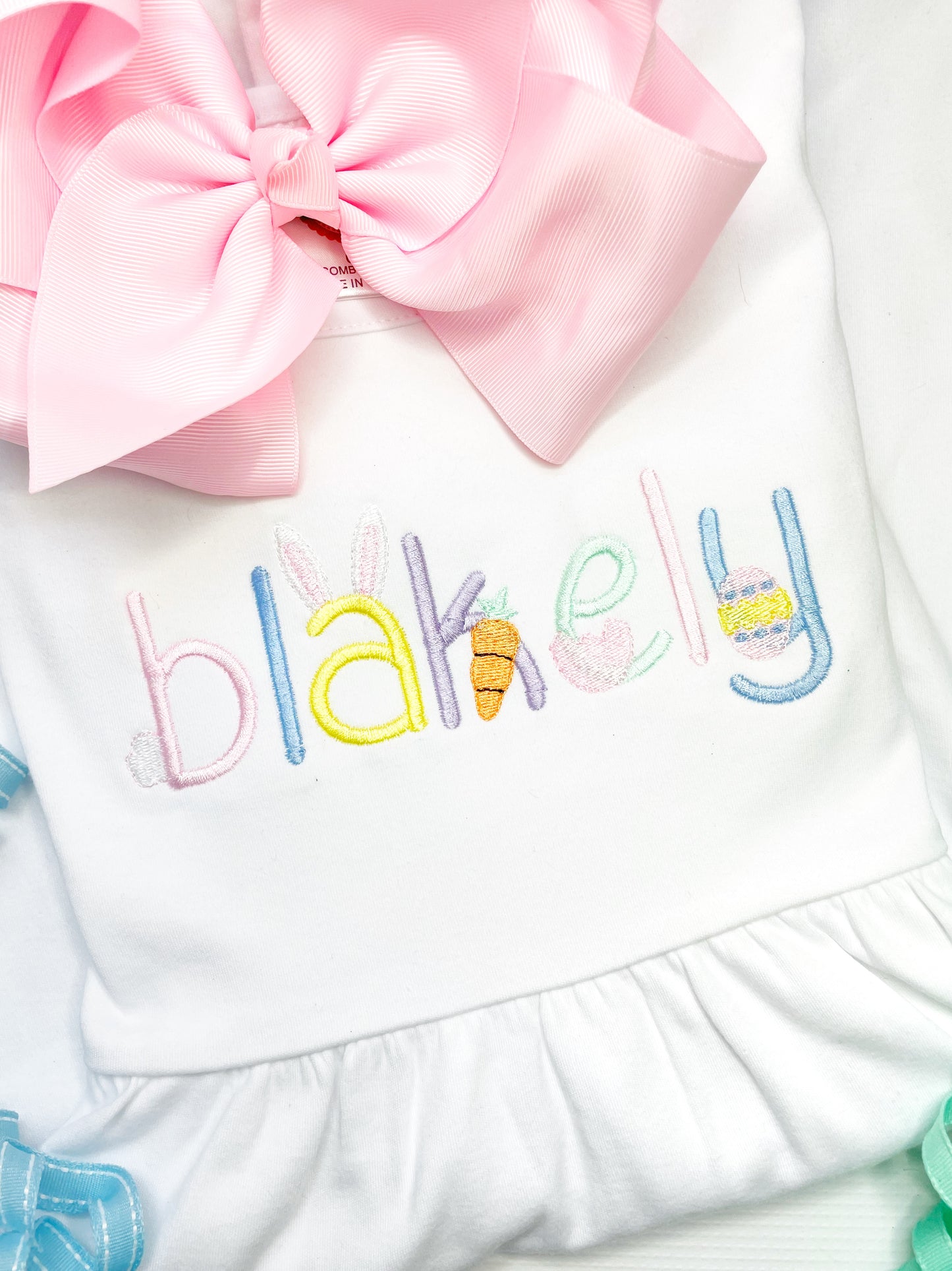 Easter Alphabet Shirt or Dress