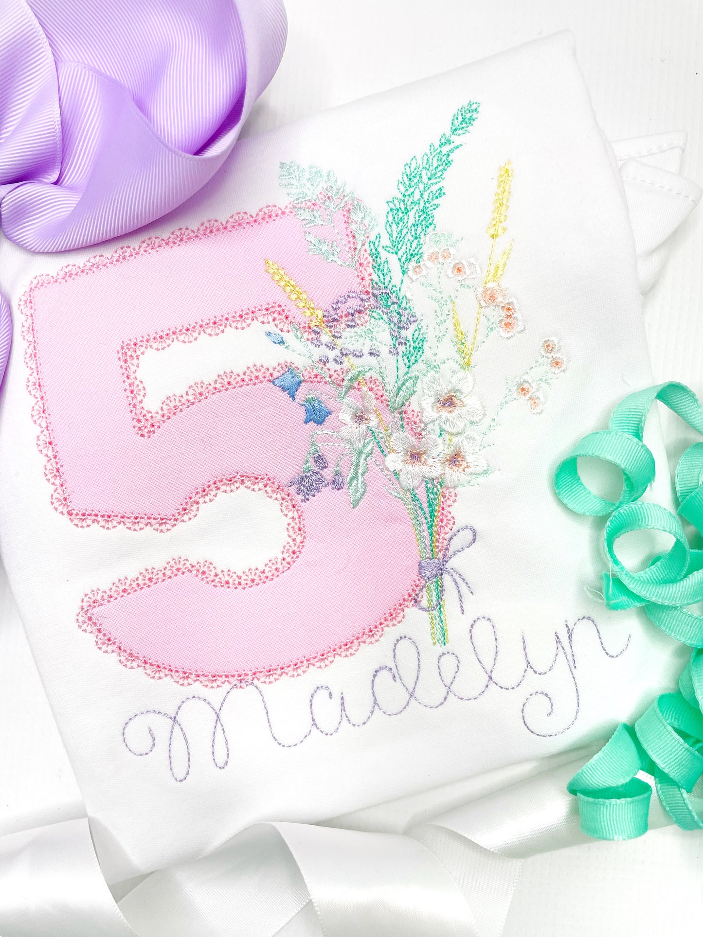 Wildflowers Birthday Shirt