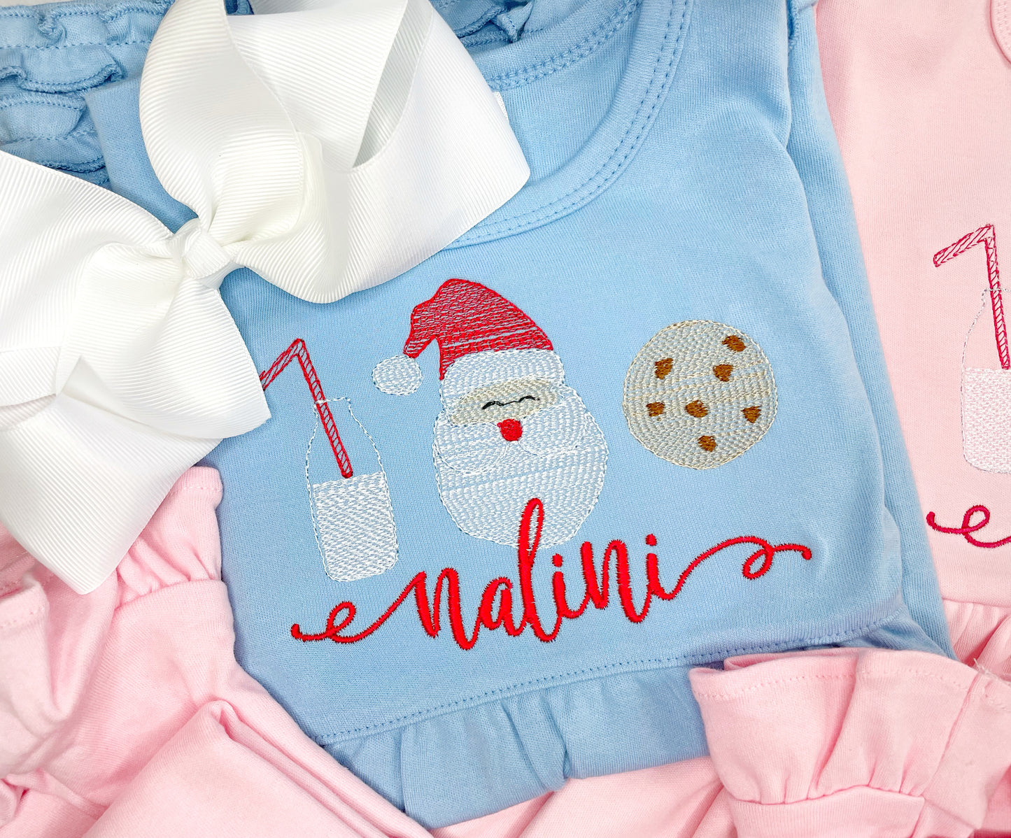 Santa, Cookies & Milk Trio Sketch Design