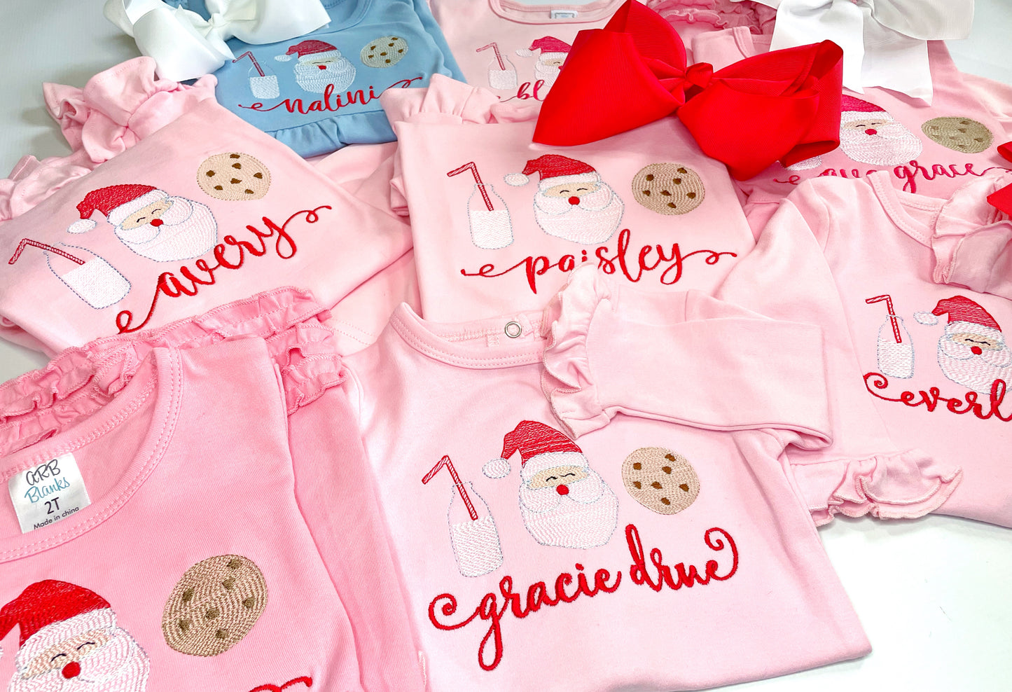 Santa, Cookies & Milk Trio Sketch Design