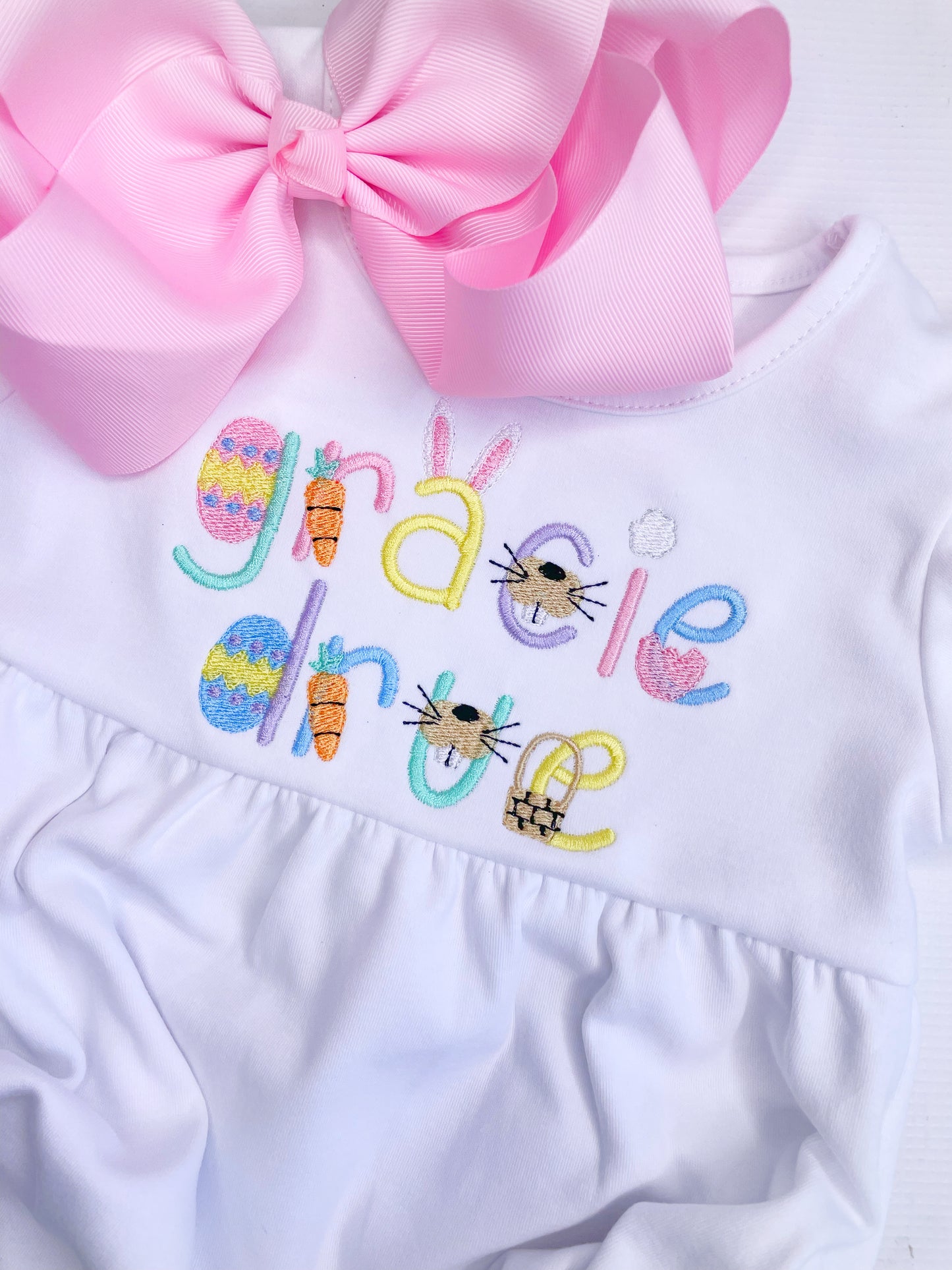 Easter Alphabet Shirt or Dress