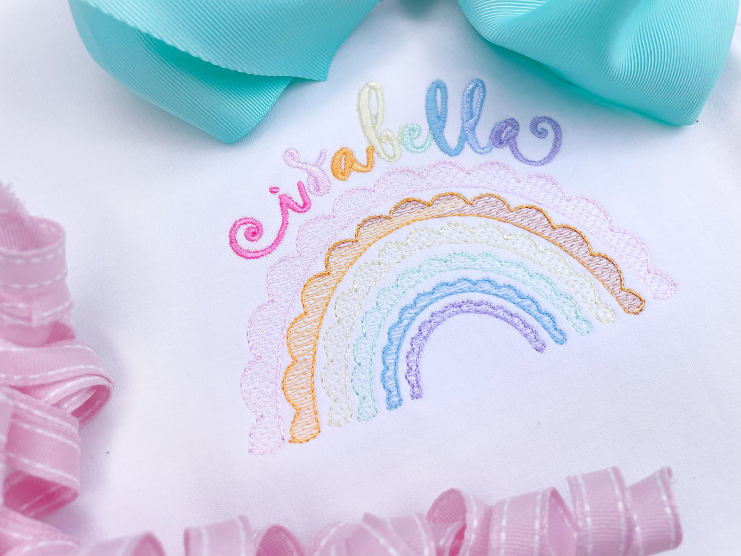 Scallop Rainbow Design