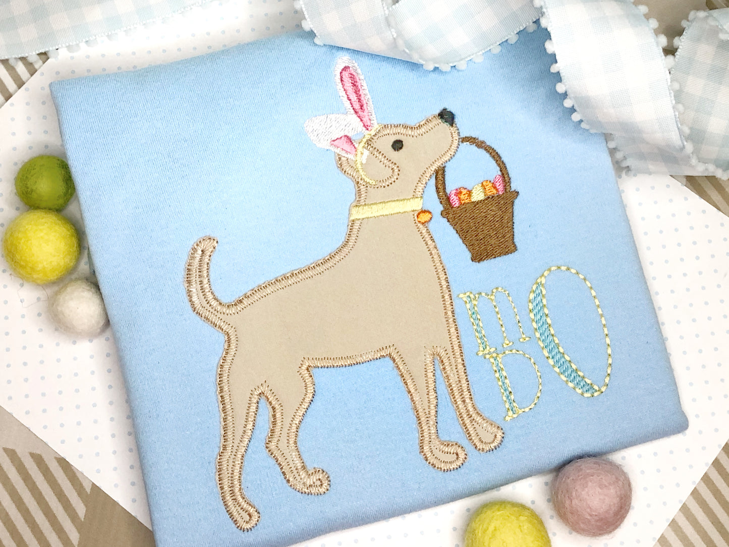 Easter Pup and Basket