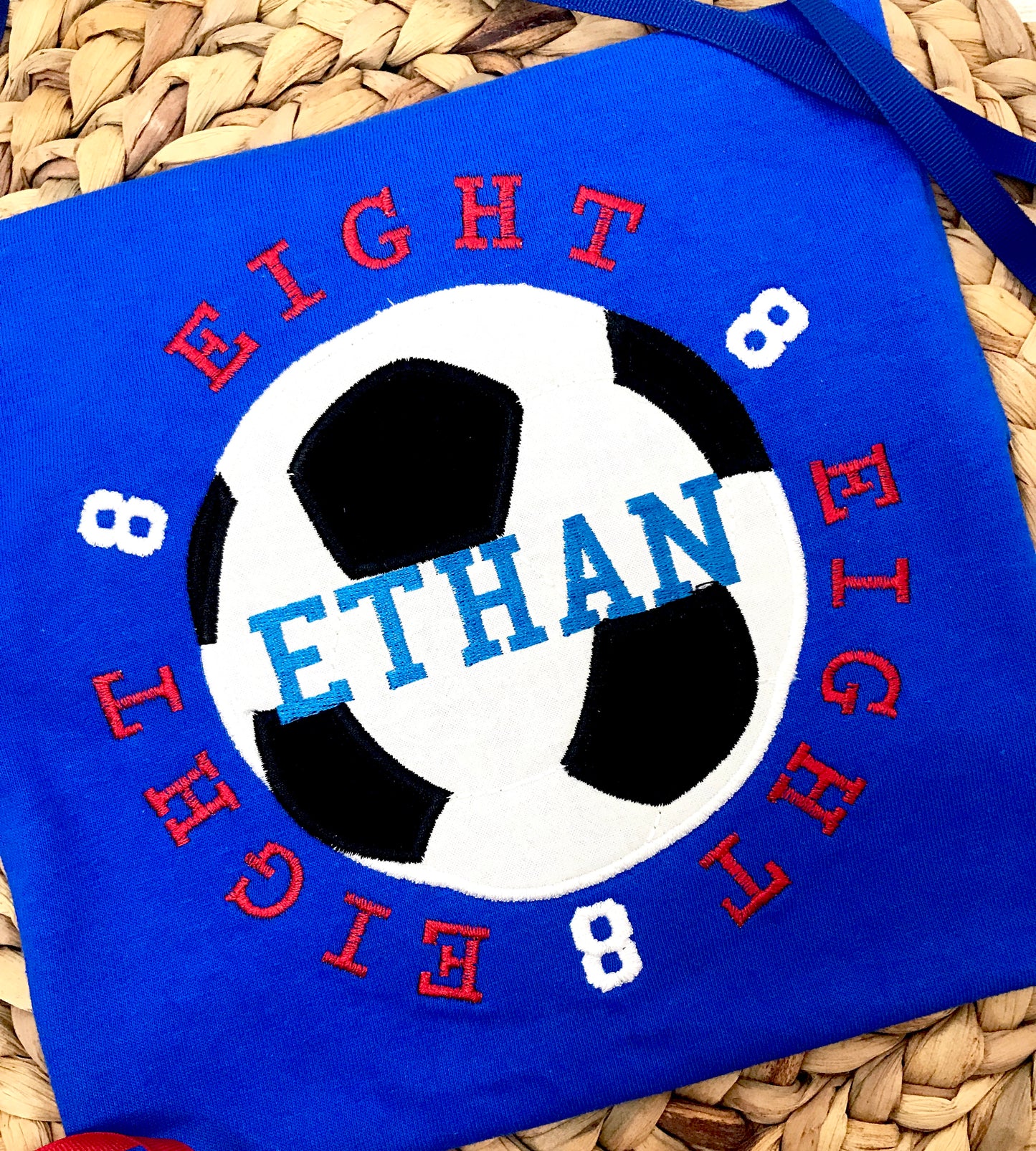 Soccer Design Birthday Shirt