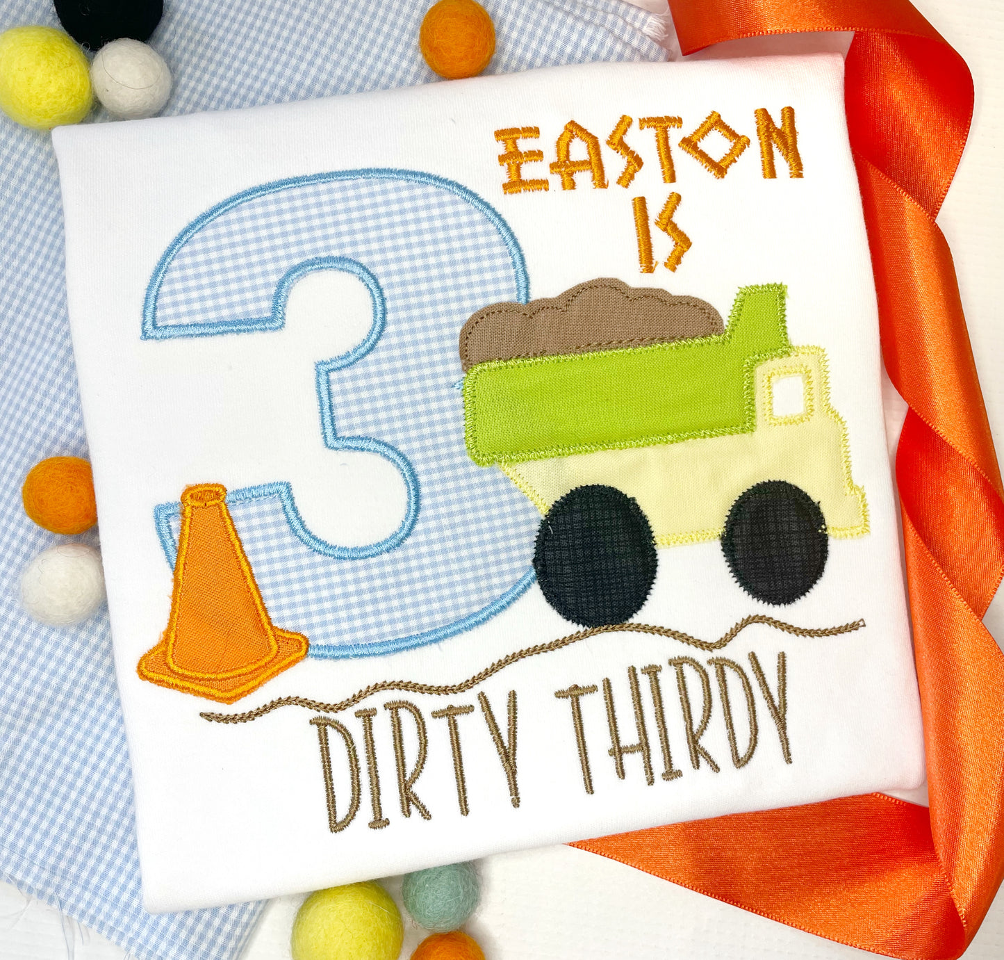 Boy's Dirty Third-y Birthday Shirt