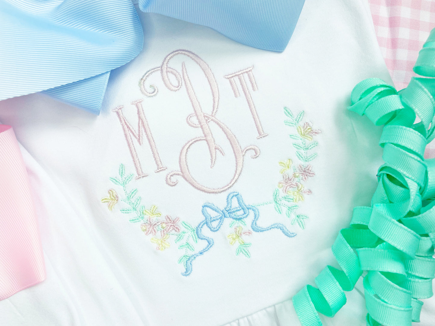 Girl's Custom Pastel Laurel Shirt or Dress