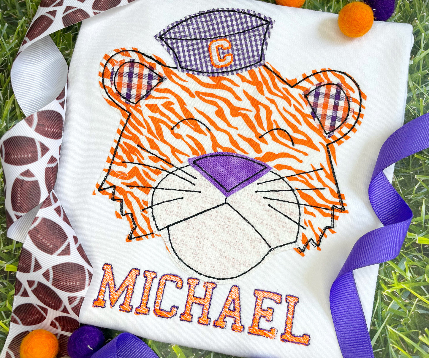 Orange & Purple Tiger Boy