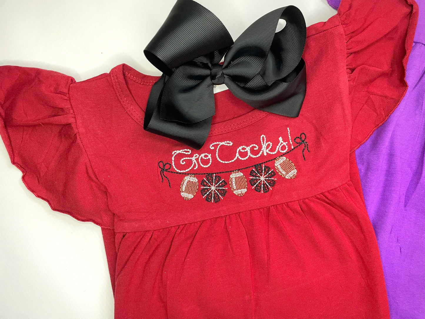 School Spirit Flutter Dress