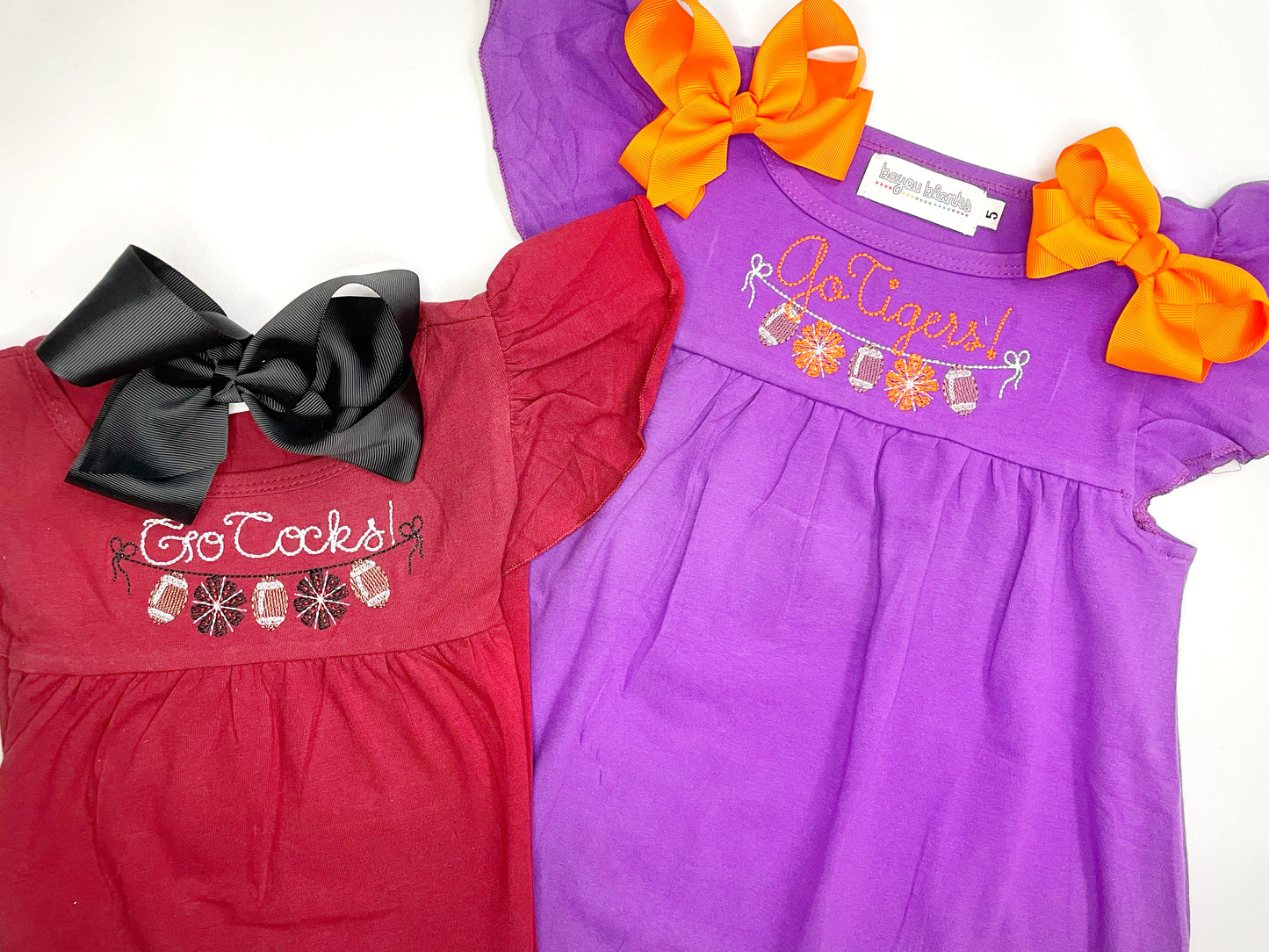 School Spirit Flutter Dress