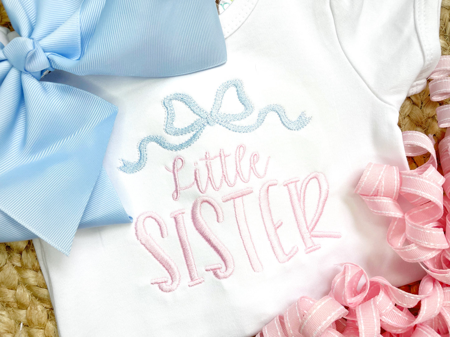 Little Sister Short Sleeve Bodysuit