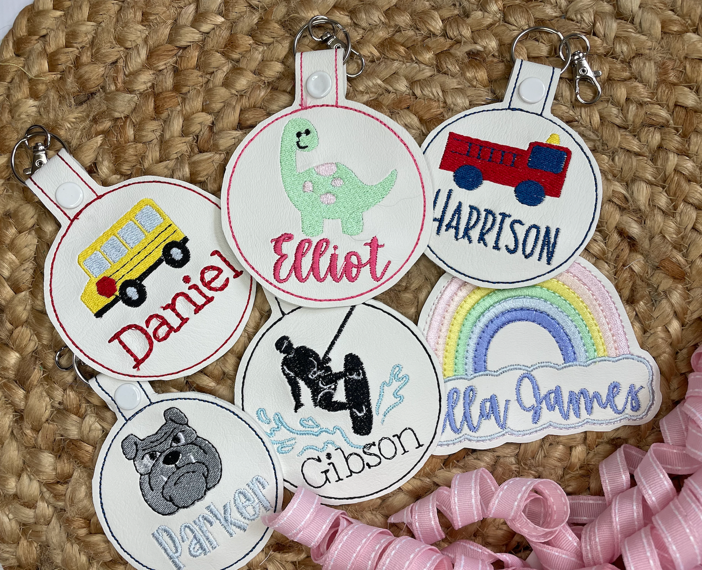 Snap Tab BackPack Tags