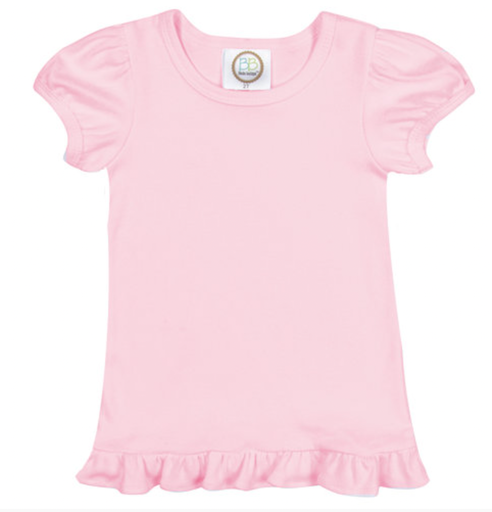 Halloween Name & Mini Designs Ruffled Shirt