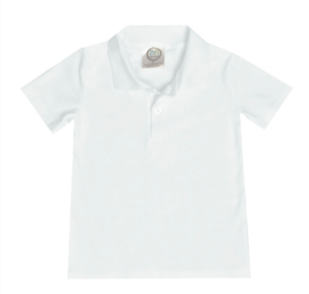 Stack Monogrammed Polo Boy's shirt