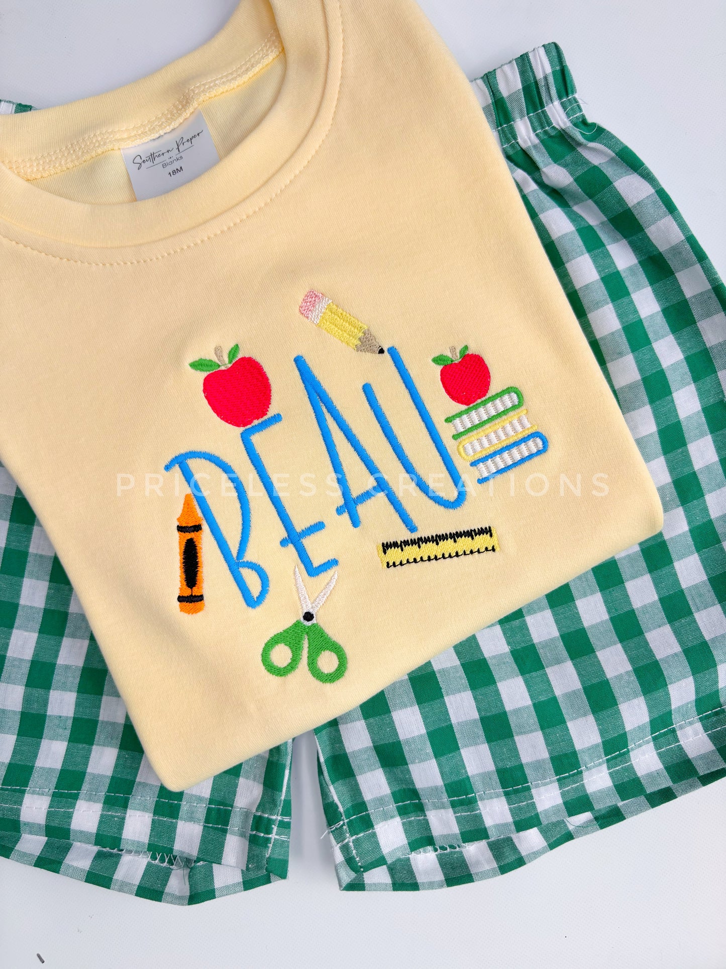 B2S School Supply Name Shirt