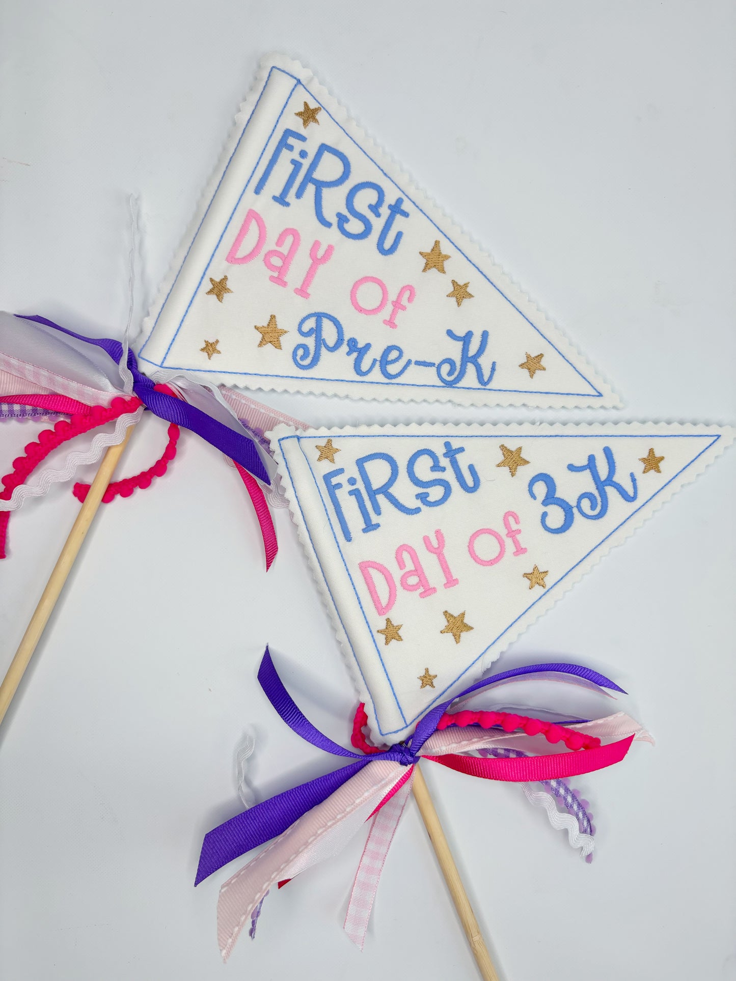 B2S 1st Day of School Pennant Flag