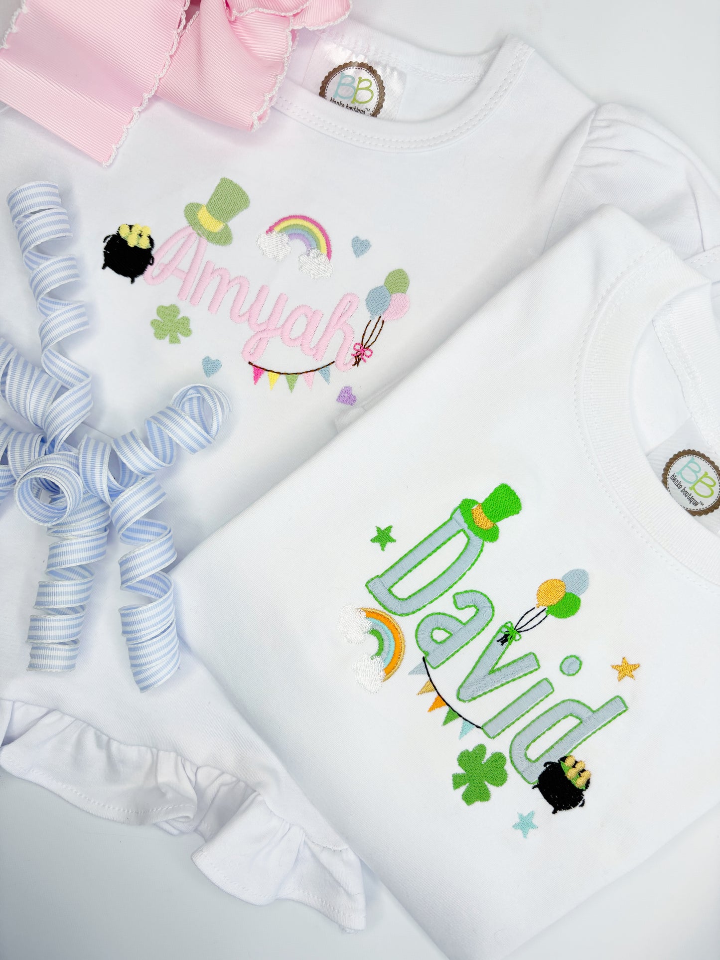 Boy's St. Patty's Name Design