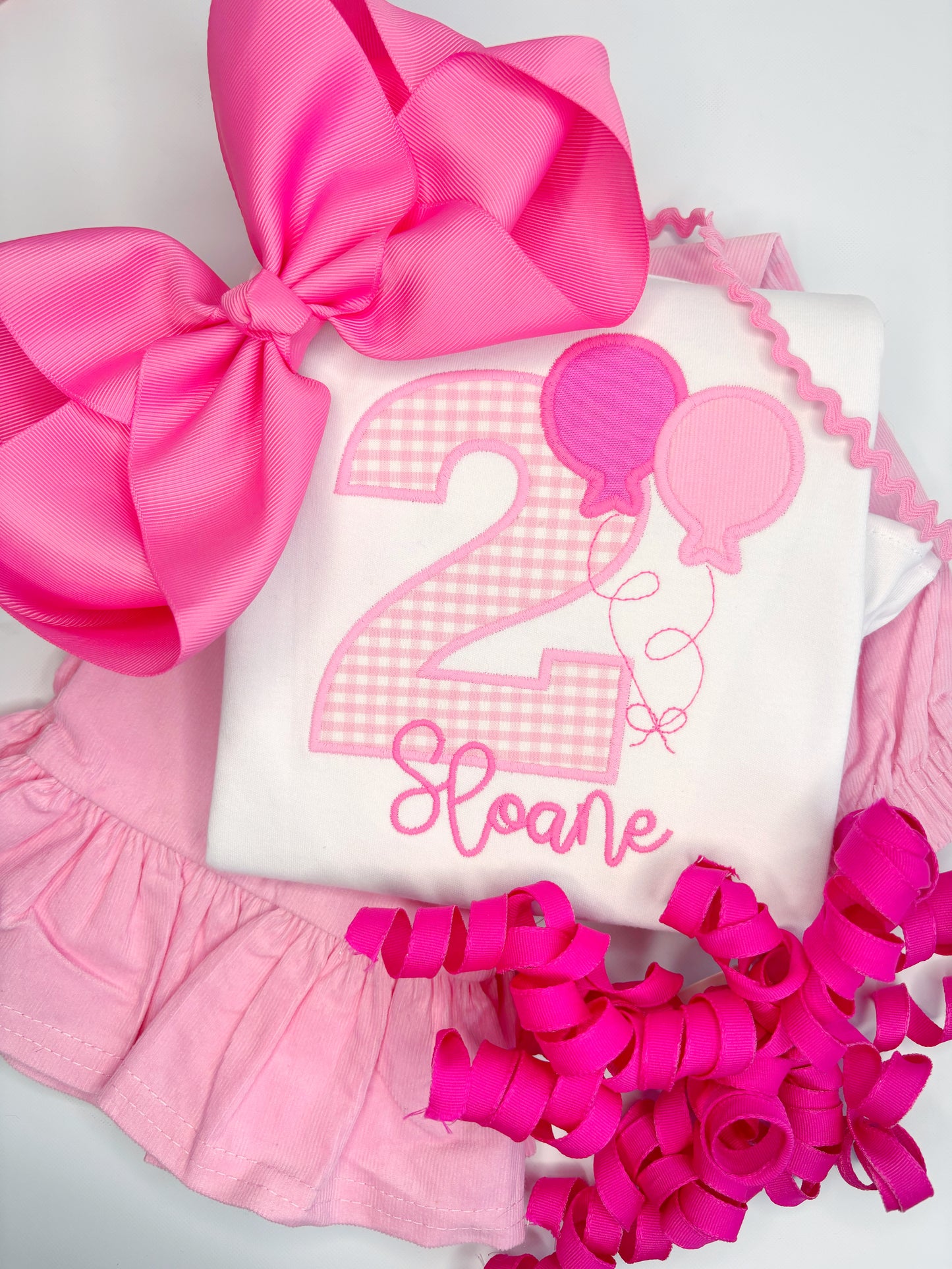 Birthday Balloons in PINK