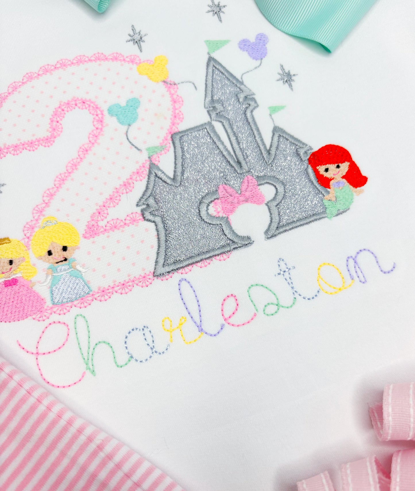 Castle and Princesses Birthday Design