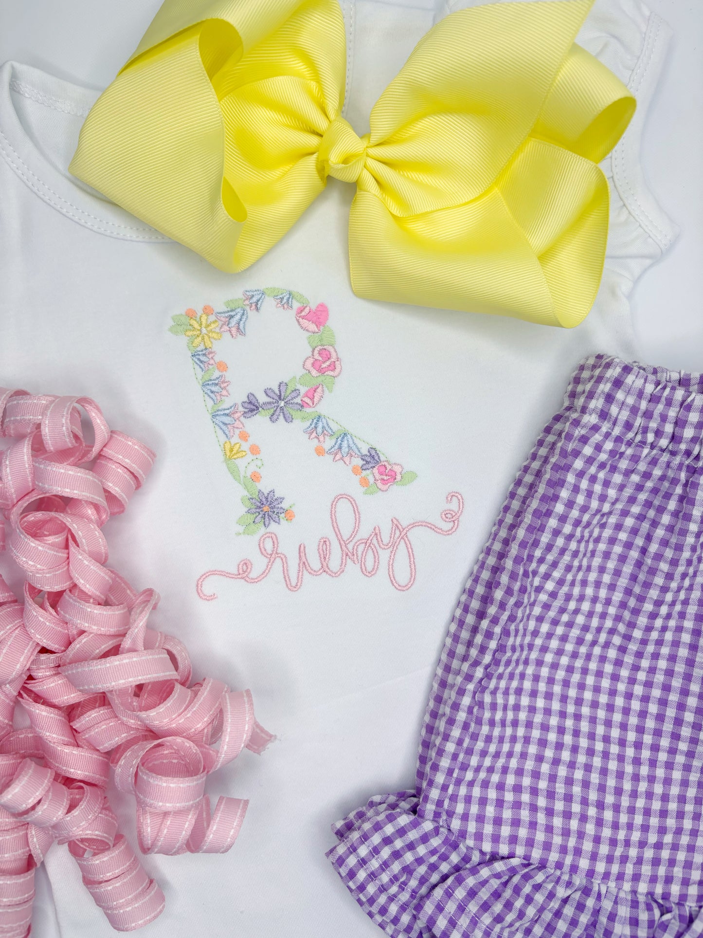 Floral Letter Design