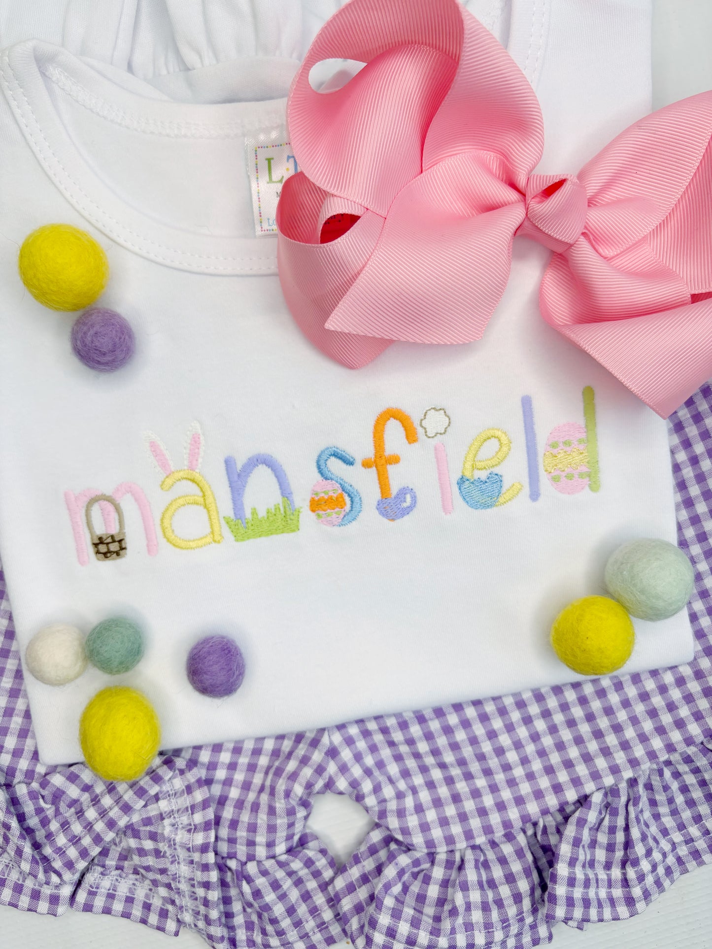 Easter Alphabet  Shirt or Dress