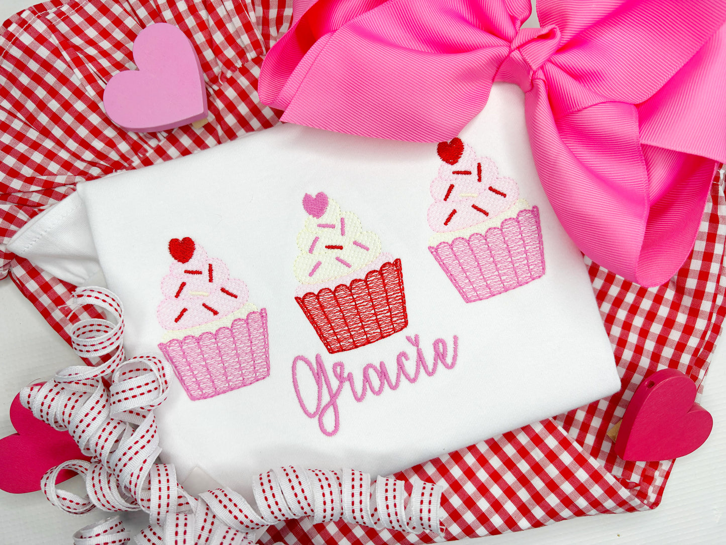 Valentine Cupcake Design