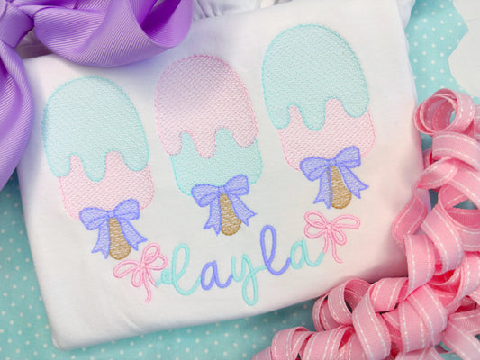 Popsicles & Bows Trip Design....