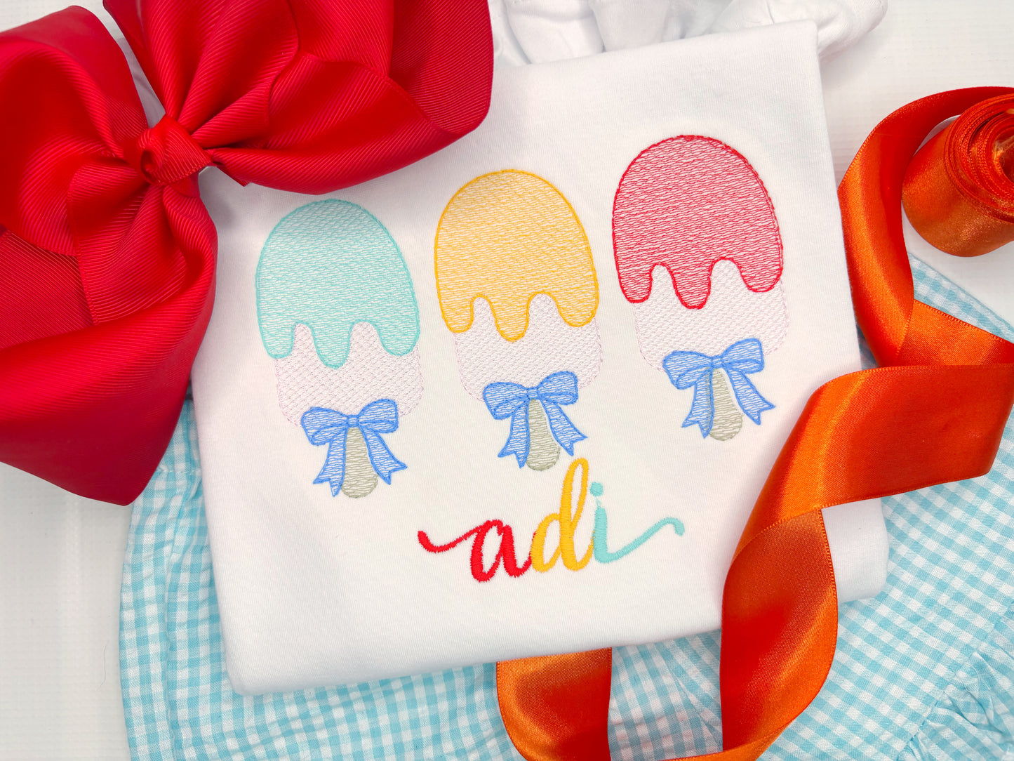 Popsicles & Bows Trip Design....