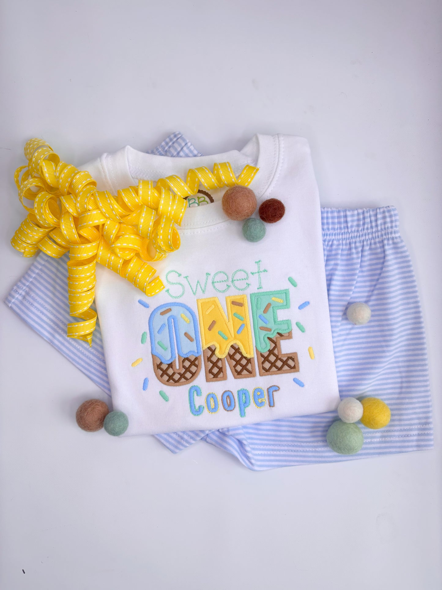Boy's Ice Cream Birthday Option