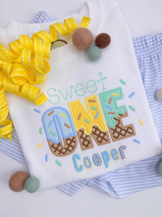 Boy's Ice Cream Birthday Option