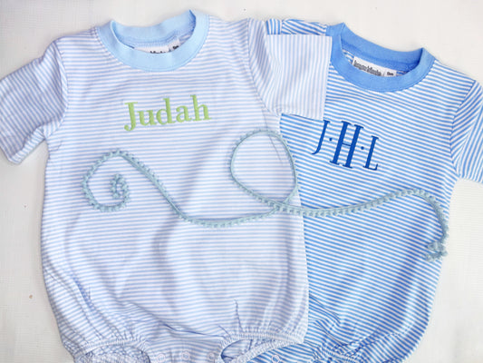 Unisex Striped T-Shirt Bubbles