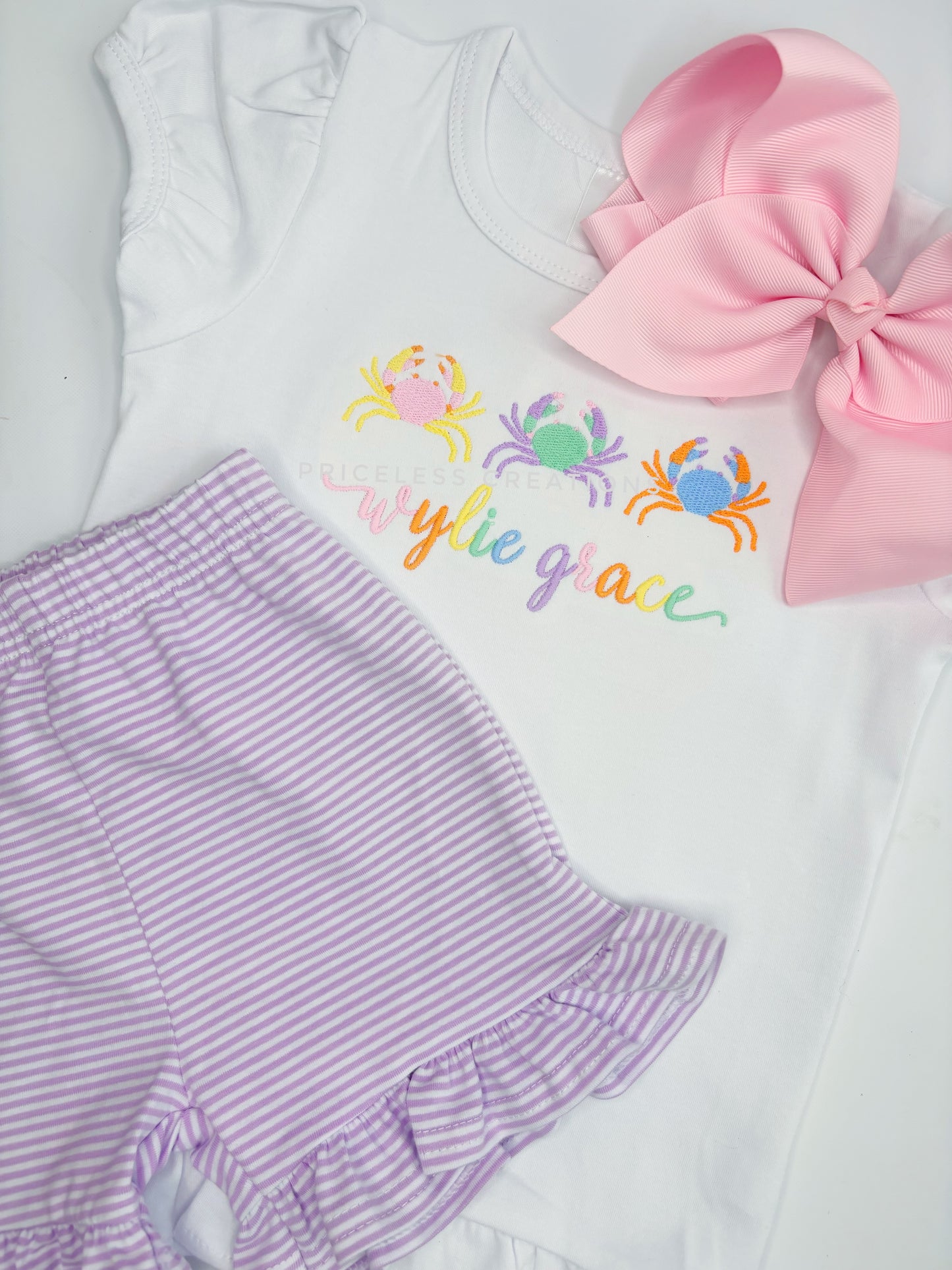 Crab Trio Design GIrl's Shirt