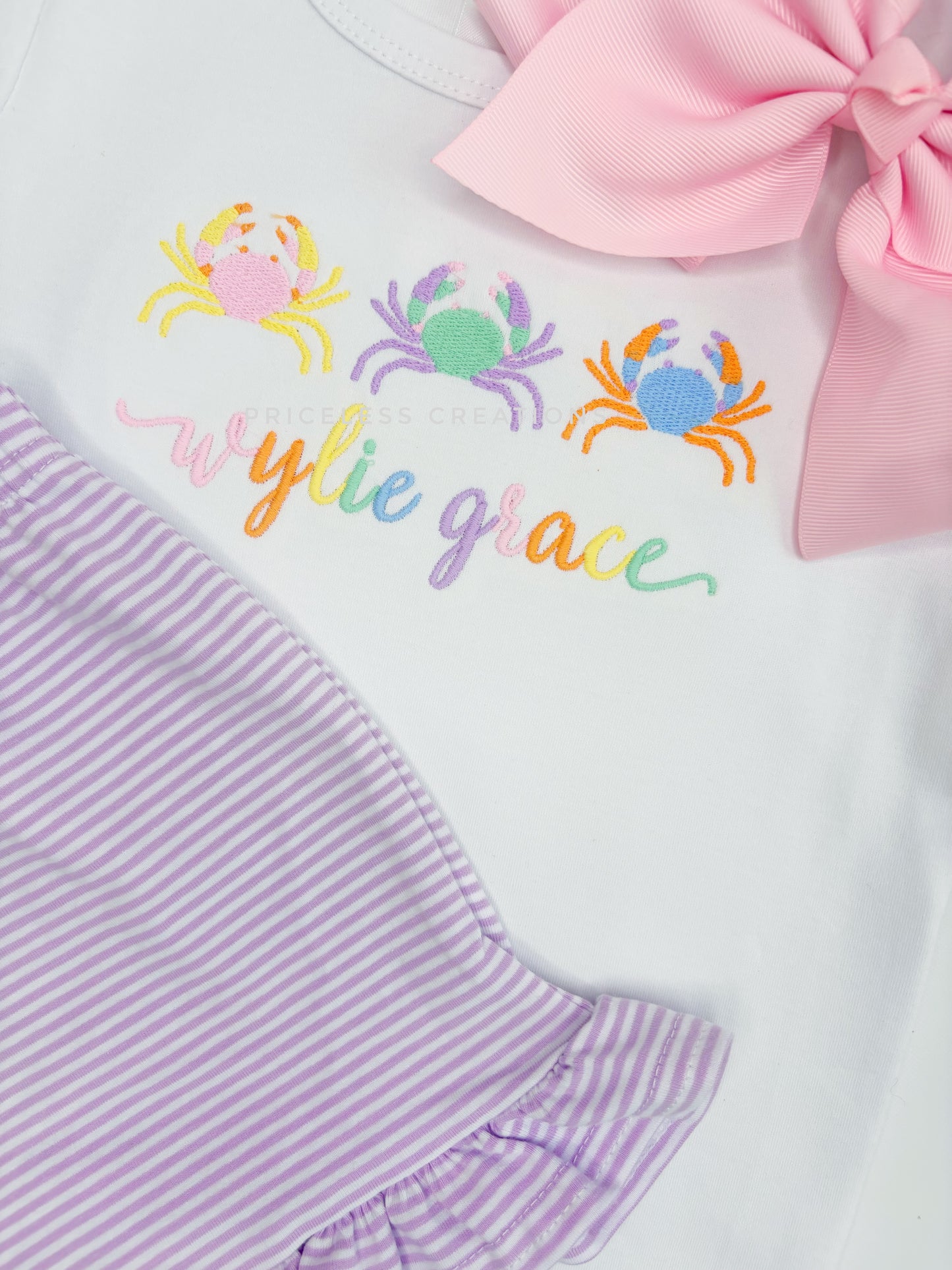 Crab Trio Design GIrl's Shirt