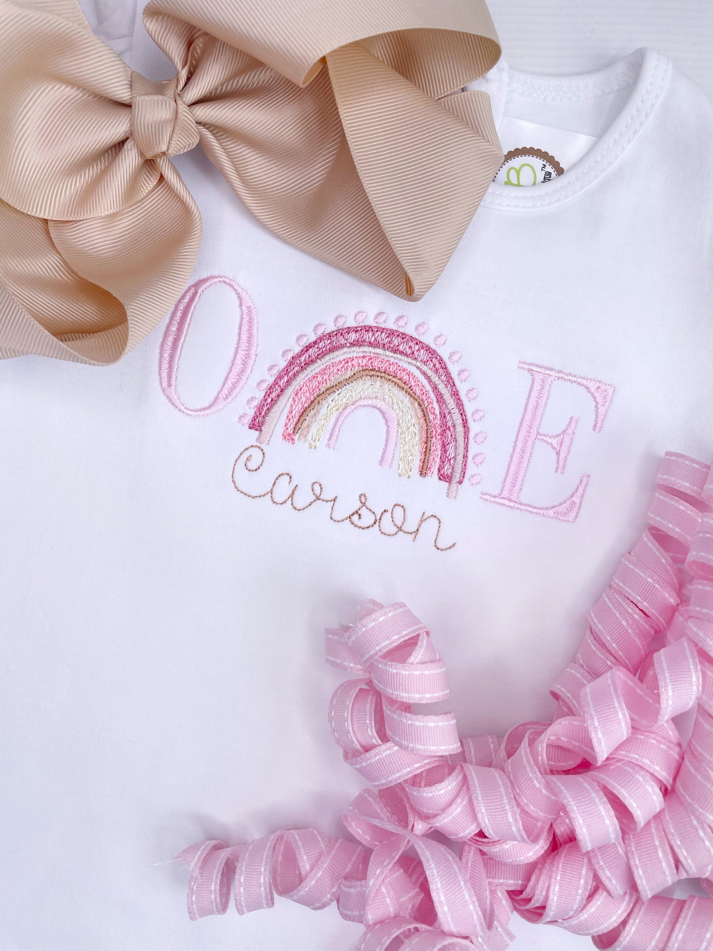 ONE with Boho Rainbow-Pink scheme