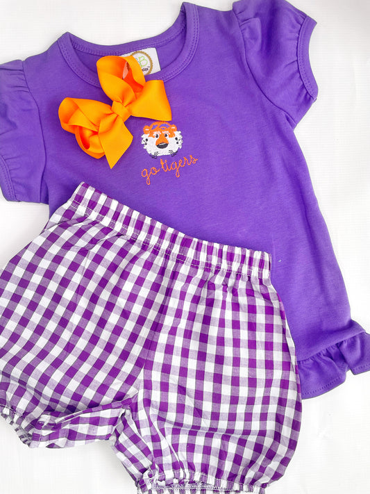 Girls Team Spirit Bloomer Set