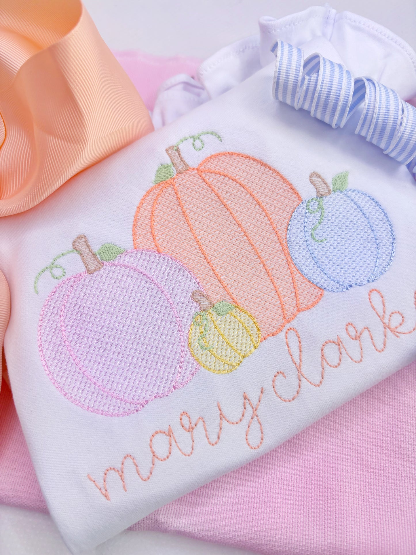 Pastel Sketchy Pumpkins