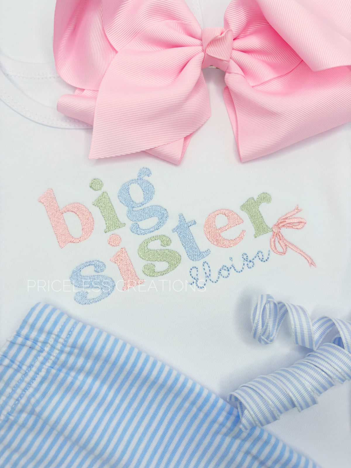 Big Sister Pastel Design