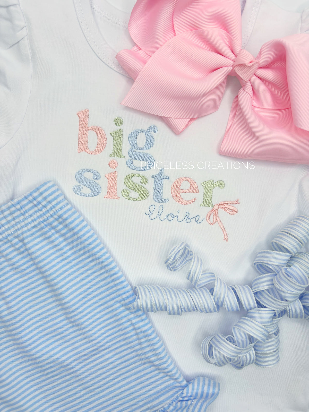 Big Sister Pastel Design