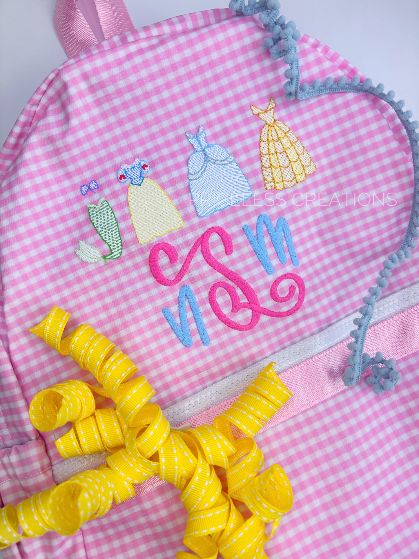 Princess Dresses Wipeable Backpack