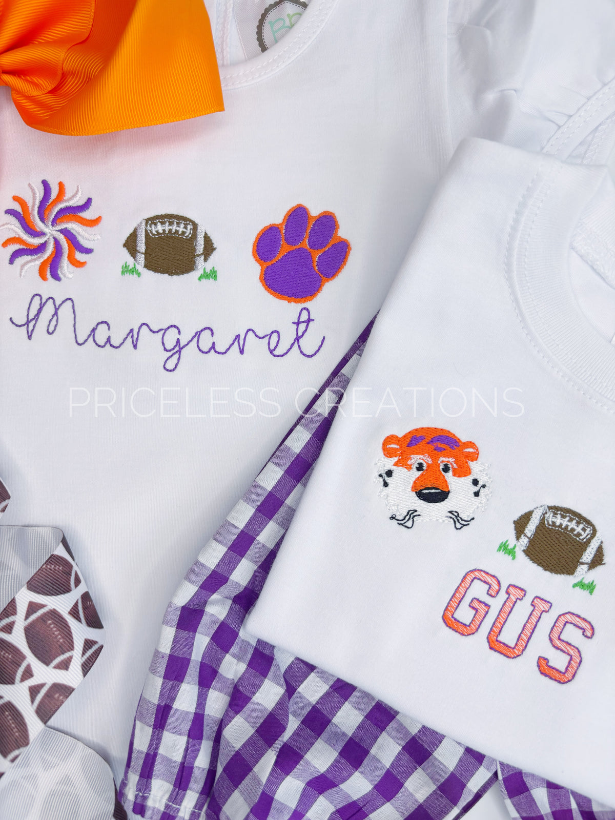 Mascot Trio Football Design