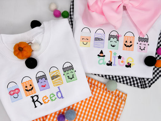 Halloween Treat Bags Design