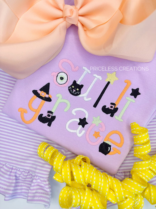 Halloween Style Name Design