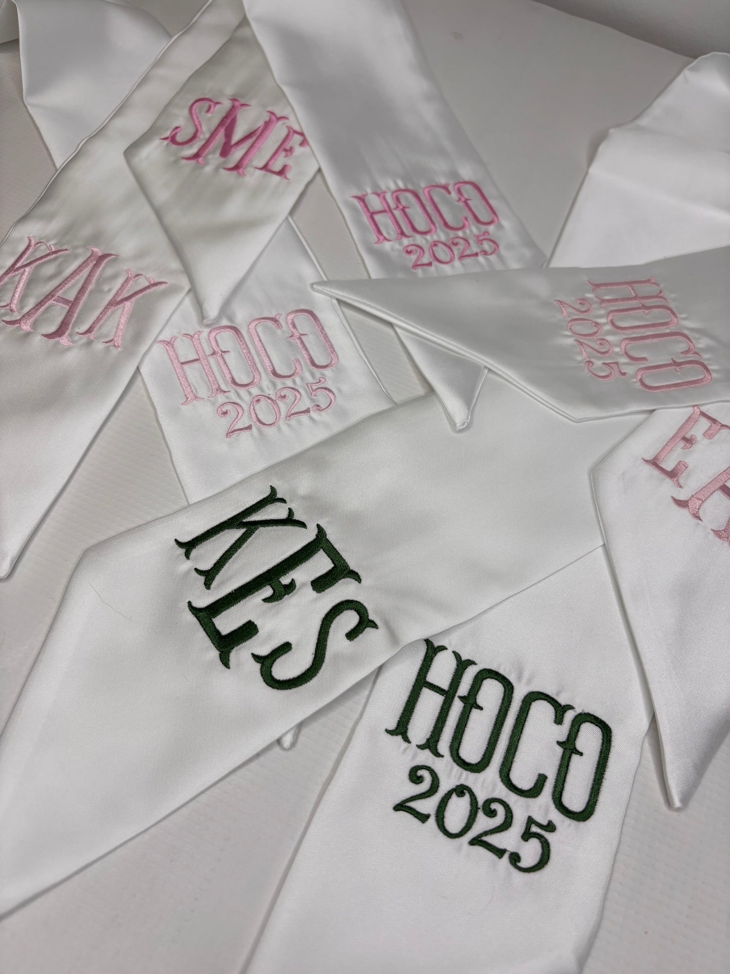 Bouquet Sashes for Prom 2026