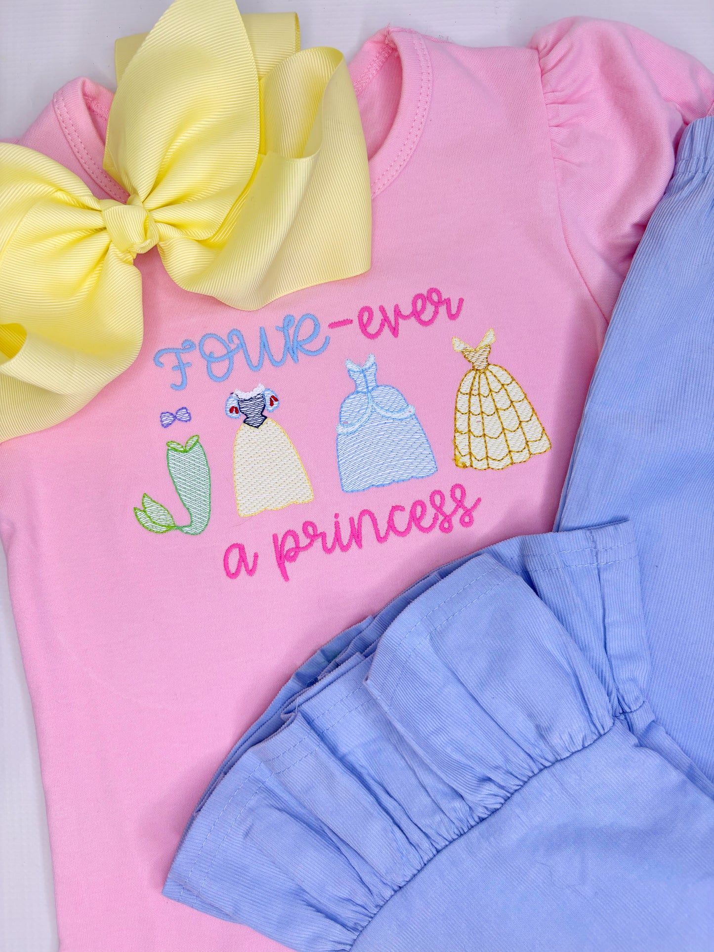 FOUR-Ever a Princess Birthday Design