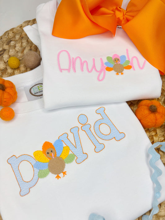 Custom Turkey Name Design