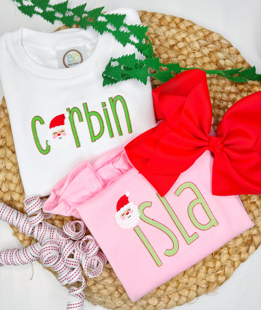 Custom Santa Name Design
