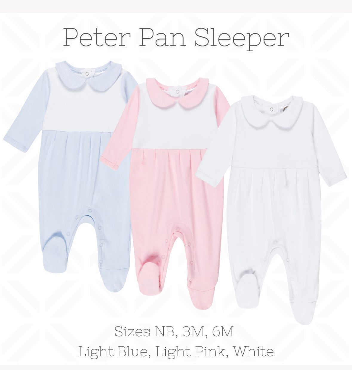 Infant Peter Pan Sleepers